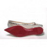 Scarpa a punta piatta argento - EU35.5/US5