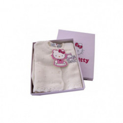 Completo per neonati Hello Kitty - Colore Bianco - 9 mesi