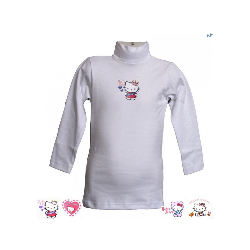 Lupetto per bimba Hello Kitty - Colore Bianco - 5/6 anni