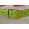 Cintura cuffie micro borsa Devotion Heart pelle verde - 70 CM / 28