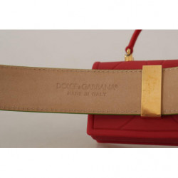 Cintura cuffie micro borsa Devotion Heart pelle verde - 70 CM / 28
