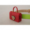 Cintura cuffie micro borsa Devotion Heart pelle verde - 70 CM / 28