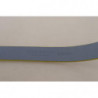 Cintura fibbia logo inciso pelle scamosciata blu - 90 CM / 36 INCHES