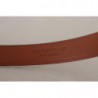 Cintura fibbia pelle goffrata leopardo marrone - 75 CM / 30 INCHES