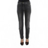 Pantaloni jeans elasticizzati in misto cotone lavaggio grigio - W31