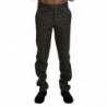 Pantaloni da uomo dal taglio dritto in cotone verde - IT46 - S
