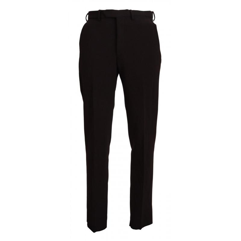 Pantaloni formali da uomo dritti marroni - IT50 - L