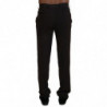 Pantaloni formali da uomo dritti marroni - IT46 - S