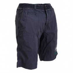 Bermuda casual in cotone lavato blu - IT50 - L