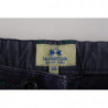 Bermuda casual in cotone lavato blu - IT50 - L