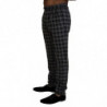 Pantaloni da uomo slim fit a quadri grigi - IT46 - S