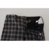 Pantaloni da uomo slim fit a quadri grigi - IT46 - S