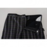 Pantaloni da uomo slim fit a quadri grigi - IT46 - S