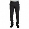 Pantaloni da uomo slim fit a righe marroni - IT54 - XL