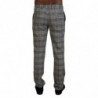 Pantaloni skinny da uomo a quadri grigi - IT46 - S