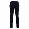 Pantaloni skinny da uomo in cotone blu scuro - IT52 - L