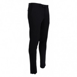 Pantaloni formali eleganti neri affusolati - IT52 - L