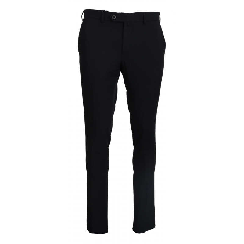 Pantaloni formali eleganti neri affusolati - IT54 - XL