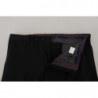 Pantaloni eleganti affusolati in poliestere nero - IT46 - S