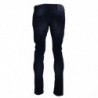 Jeans da uomo slim stretch in velluto a coste di cotone blu - IT48 - M