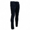 Jeans da uomo slim stretch in velluto a coste di cotone blu - IT48 - M