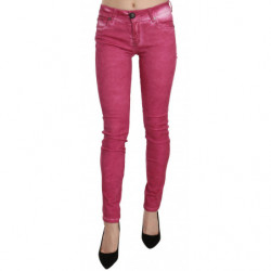 Pantaloni skinny a vita...
