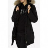 Giacche e cappotto in nylon nero - L
