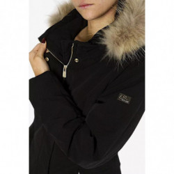 Giacche e cappotto in nylon nero - L