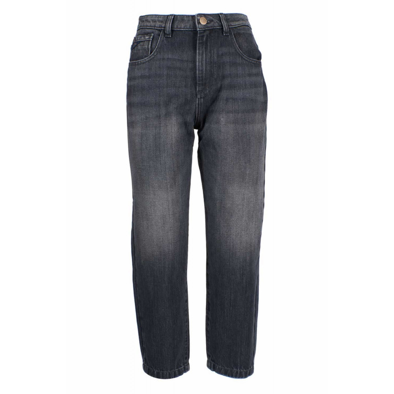 Jeans e pantaloni in cotone nero - W32