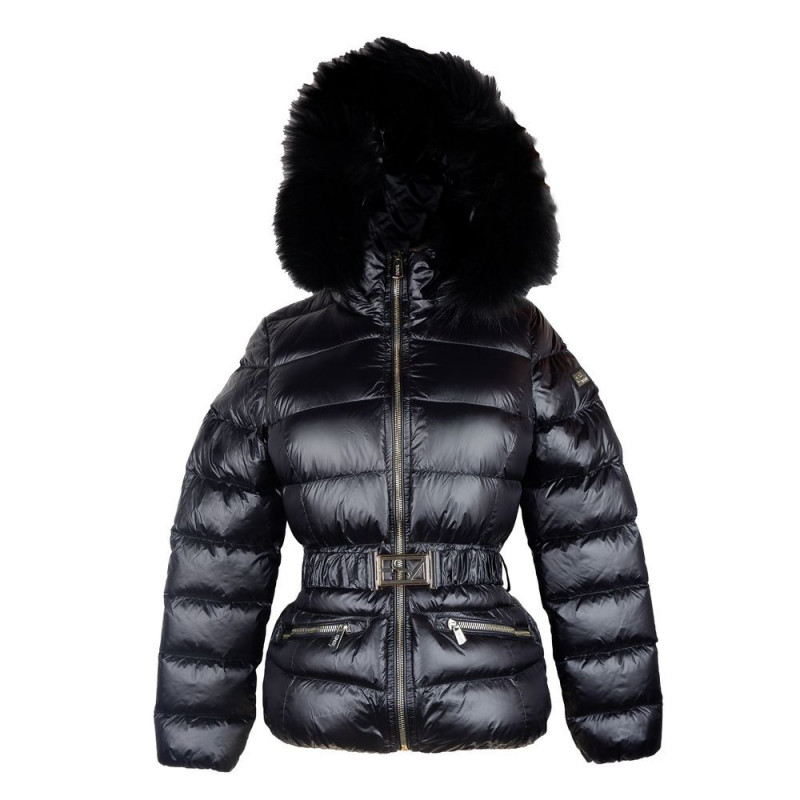 Giacche e cappotto in nylon nero - XL