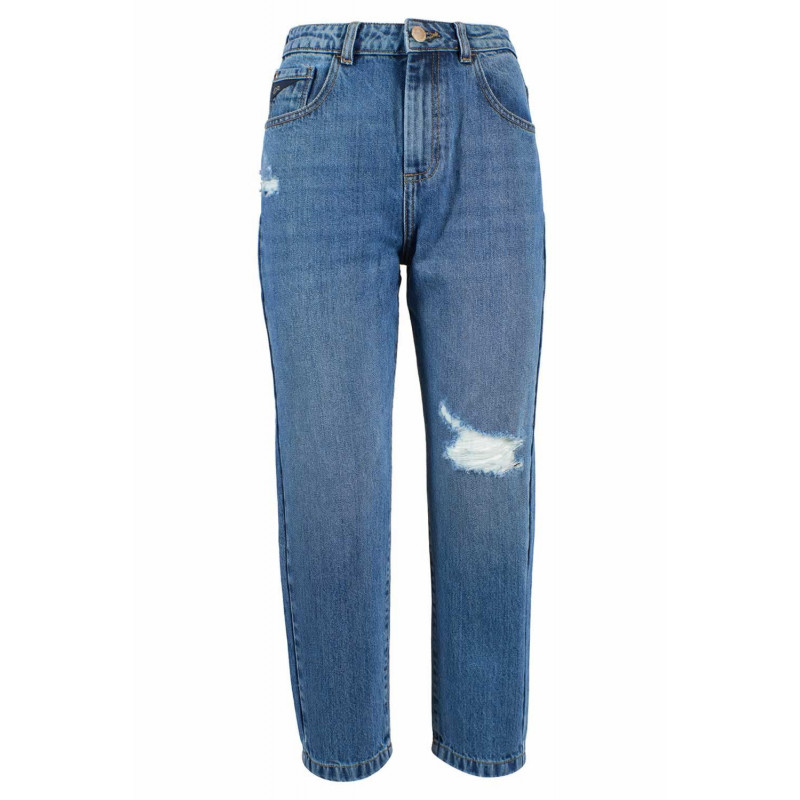 Jeans e pantaloni in cotone blu - W26