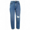Jeans e pantaloni in cotone blu - W26