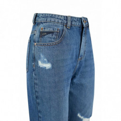 Jeans e pantaloni in cotone blu - W26