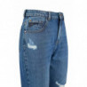 Jeans e pantaloni in cotone blu - W25