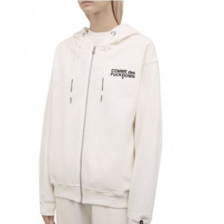 Maglione in cotone bianco - XL