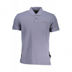 Polo in cotone blu - 2XL