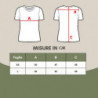 T-shirt gialla in cotone con logo a contrasto sulle maniche - XS