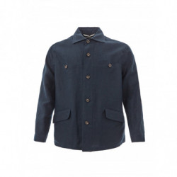 Giacca in lino blu - IT50 - L