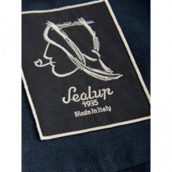 Giacca in lino blu - IT50 - L