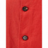 Giacca corta arancione in effetto lino - IT50 - L