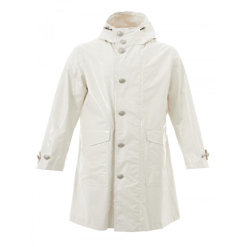 Impermeabile lungo bianco - IT50 - L