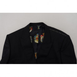 Blazer con fodera stampata Martini nero - IT56 - XL