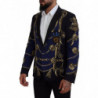 Cappotto Martini stampato multicolor - IT50 - L