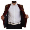 Blazer Martini monopetto floreale multicolore - IT46 - S