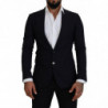 Blazer formale Taormina in lana nera - IT48 - M