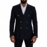 Blazer cappotto formale doppiopetto blu - IT48 - M