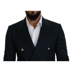 Blazer cappotto formale doppiopetto blu - IT48 - M