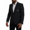Blazer formale con corona di lana grigia - IT50 - L