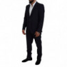 Abito MARTINI 2 pezzi monopetto blu - IT54 - XL