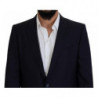 Abito MARTINI 2 pezzi monopetto blu - IT54 - XL